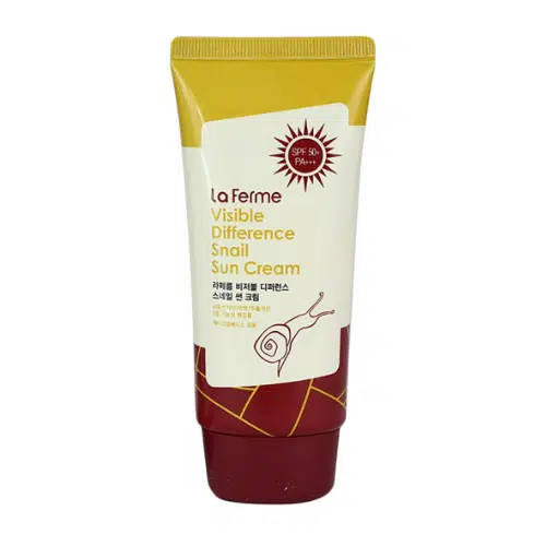 فارم ستاي كريم الوقاية من اشعة الشمس بالحلزون 70 جم | FarmStay Snail Sunscreen Cream 70g
