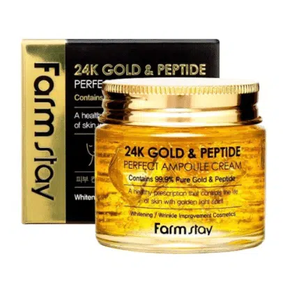 FarmStay 24K Gold & Peptide Ampoule Cream - 80ml