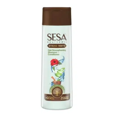 سيسا شامبو الايروڤيدي سترونج روتس  لتساقط الشعر 200 ملل | Sesa Ayurvedic Shampoo Strong Roots for Hair Fall - 200ml
