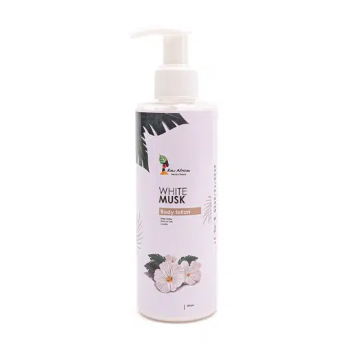 رو افريكان لوشن برائحة المسك الابيض 200 مل | Raw African White Musk Body Lotion 200 ml