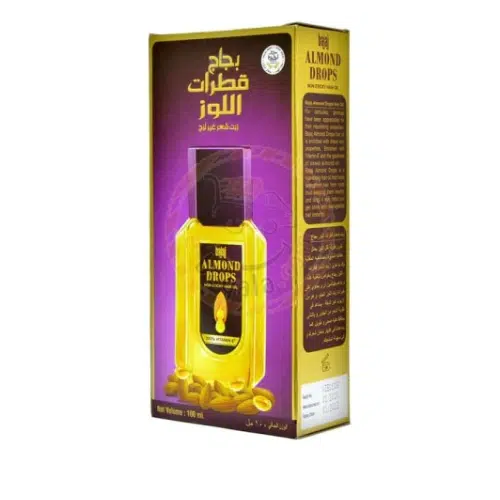 زيت بجاج الهندي زيت اللوز الخام 100 مل ا Bajaj Almond Drops Hair Oil with vitamin E 100ml