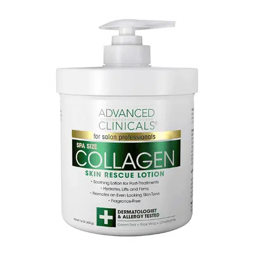 أدفانسد كلينيكالز لوشن إنقاذ البشرة بالكولاجين 450 مل | Advanced Clinicals Collagen Skin Rescue Lotion 450ml