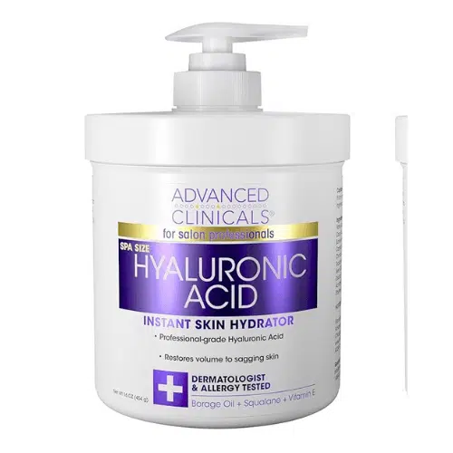 أدفانسد كلينيكالز كريم لوشن بحمض الهيالورونيك 450 مل | Advanced Clinicals Hyaluronic Acid Lotion 450ml