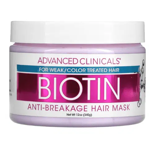 أدفانسد كلينيكالز ماسك البيوتين لمكافحة تكسر الشعر 355 مل | Advanced Clinicals Biotin Hair Mask for Hair Breakage 355ml