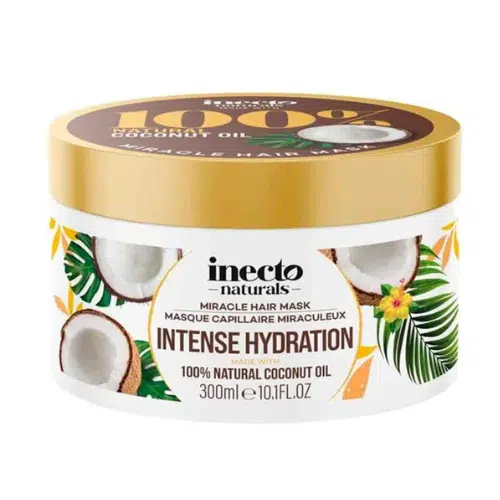 إنكتو ماسك حمام كريم للشعر الجاف والتالف 300 ملل | Inecto Hair Mask for Dry and Damaged Hair 300ml