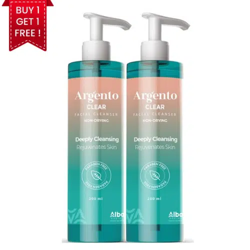 أرجينتو كلير غسول الوجه 200 مل عرض 1+1 |  Argento Clear Facial Cleanser 200ml 1+1 offer