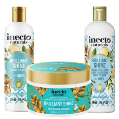 انيكتو مجموعه بخلاصة الارجان 3 قطع | Inecto Argan set for Hair Care 500ml